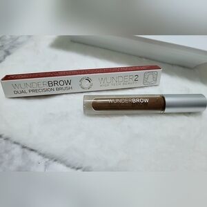 Wunderbrow Eyebrow Bundle Brow Gel Auburn Brown Dual Precision Brush